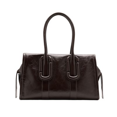 THE BABE CITY TOTE IN CRINKLE LEATHER